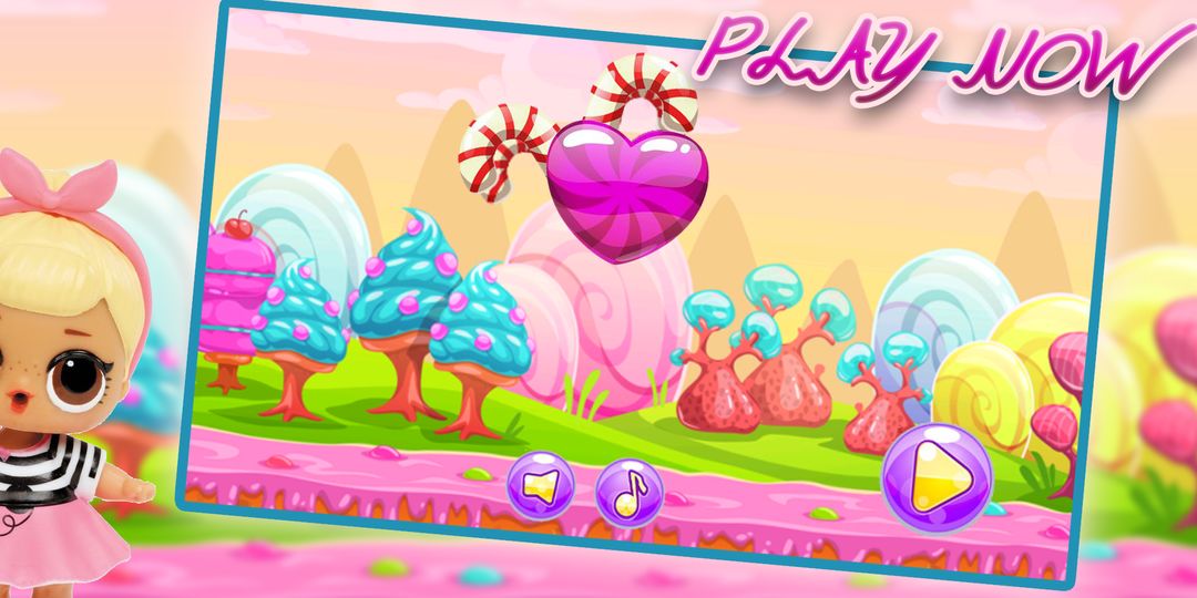 Candy Lol Surprise Eggs n Dolls screenshot game