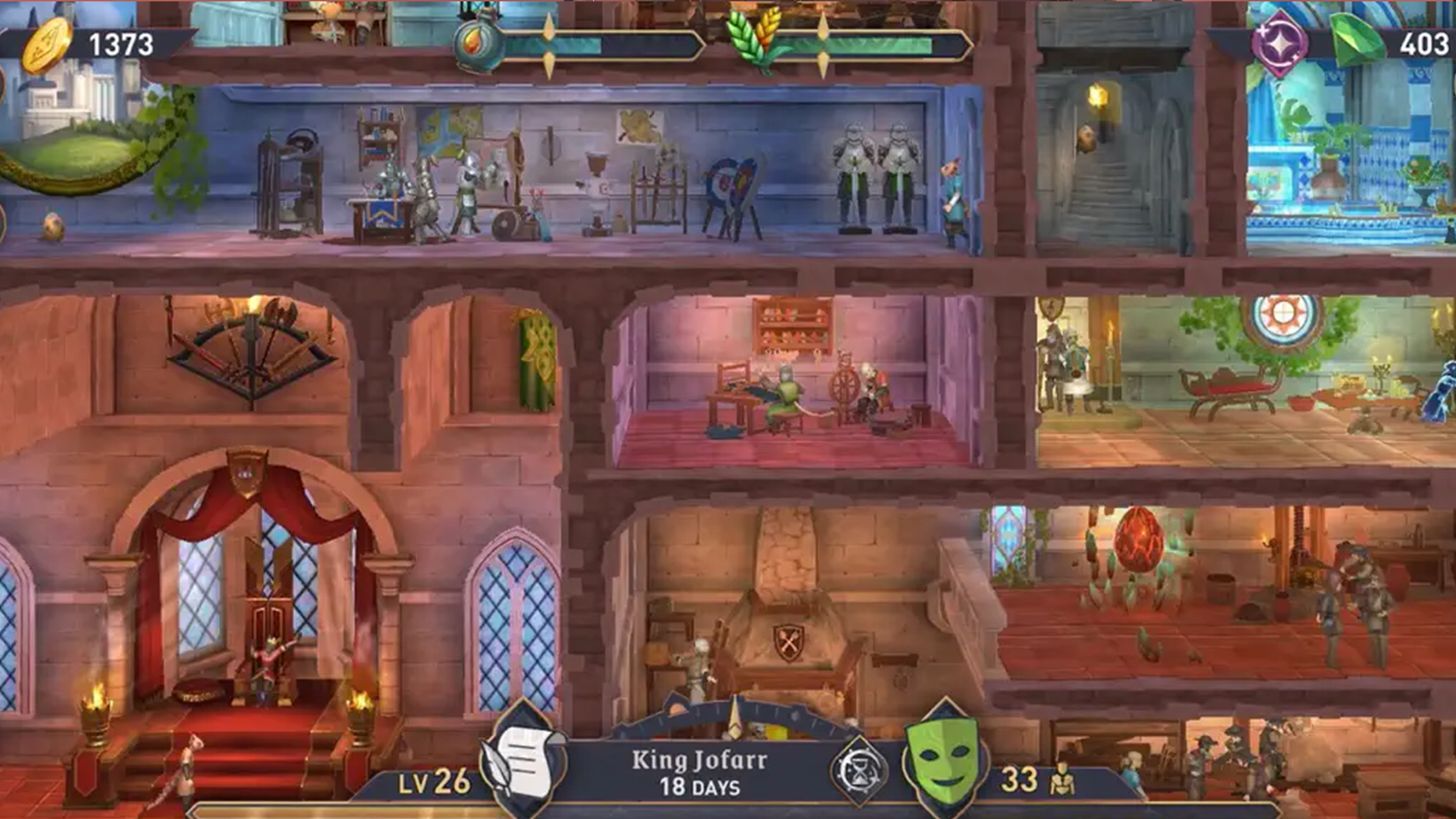 The Elder Scrolls: Castles Game Screenshot