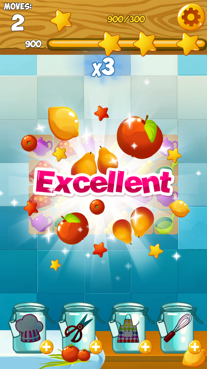 Chef Kitchen Cooking: Match 3 Game Screenshot