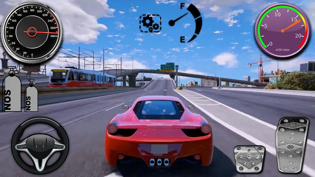 F458 Italia Driving City screenshot game