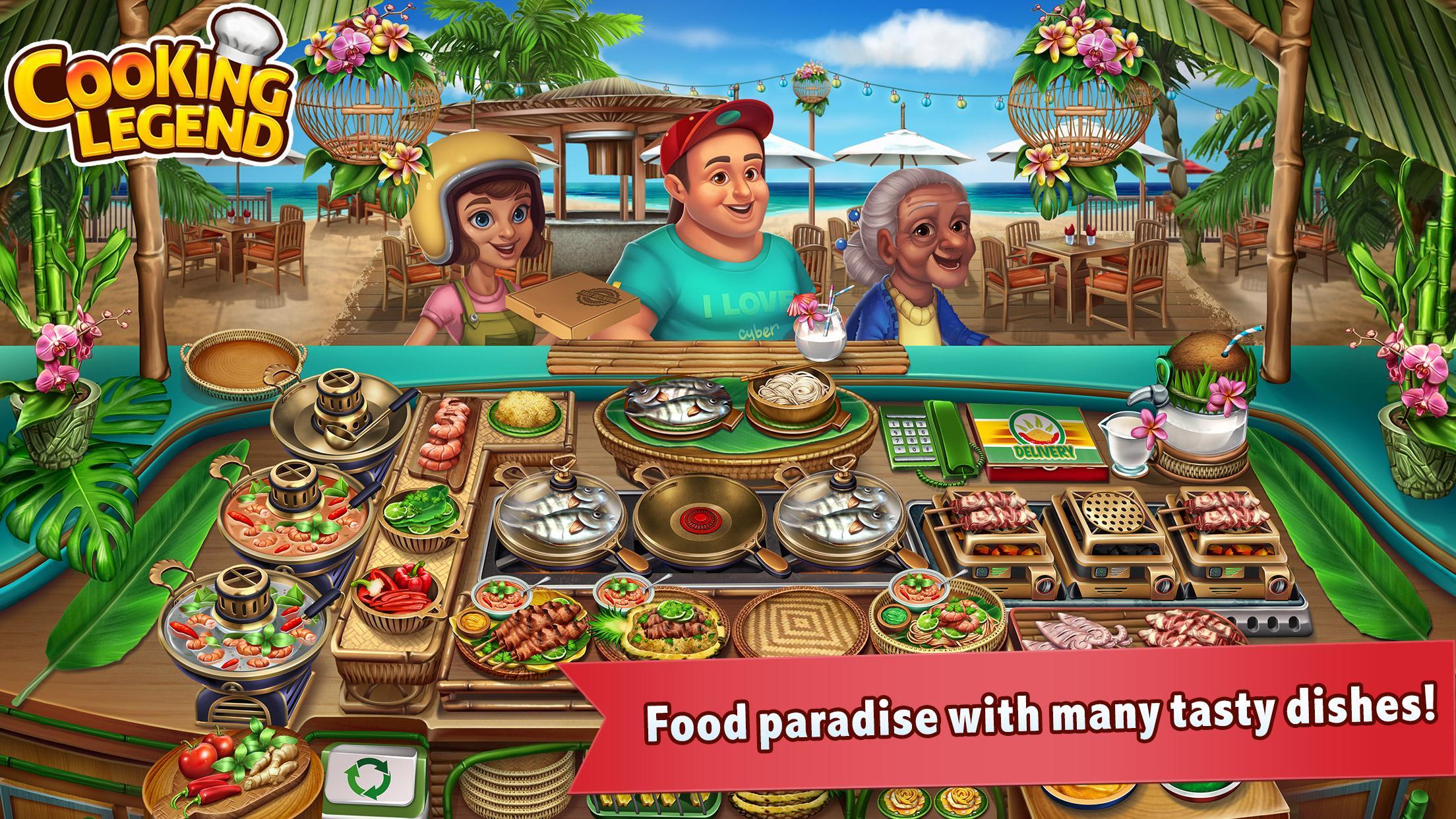Cooking Legend Fun Restaurant Game Screenshot