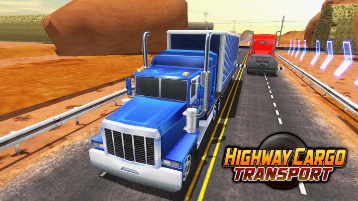 Screenshot 1 of Highway Cargo Truck Simulator 3.0.5