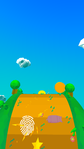 Finger Dodge Game Screenshot