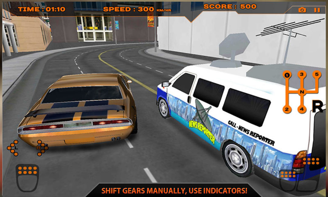 Real Manual Car simulator 3D ภาพหน้าจอเกม