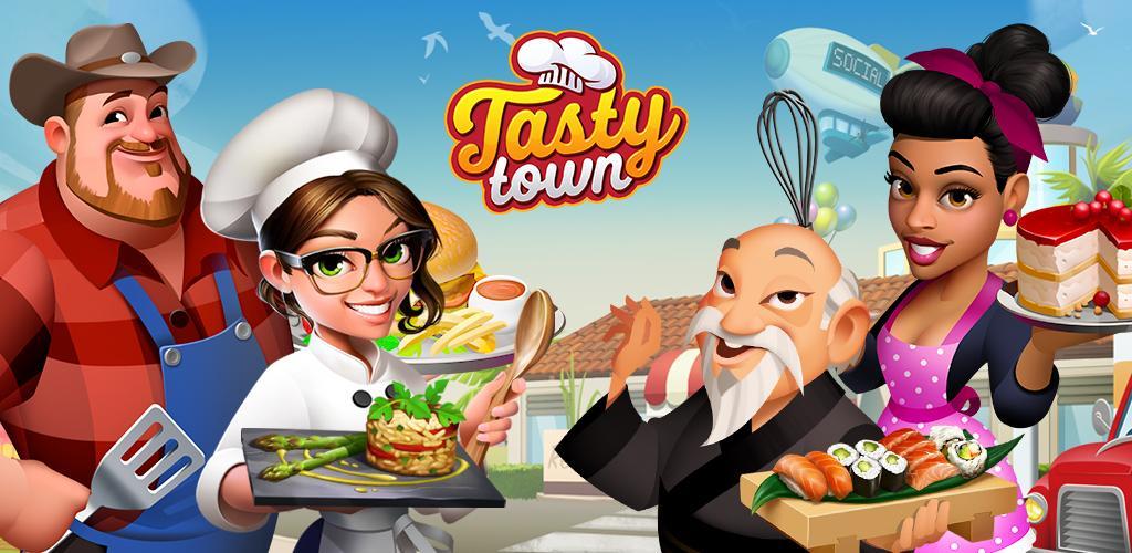 Banner of 美味小鎮 (Tasty Town) - 餐廳遊戲 1.20.4