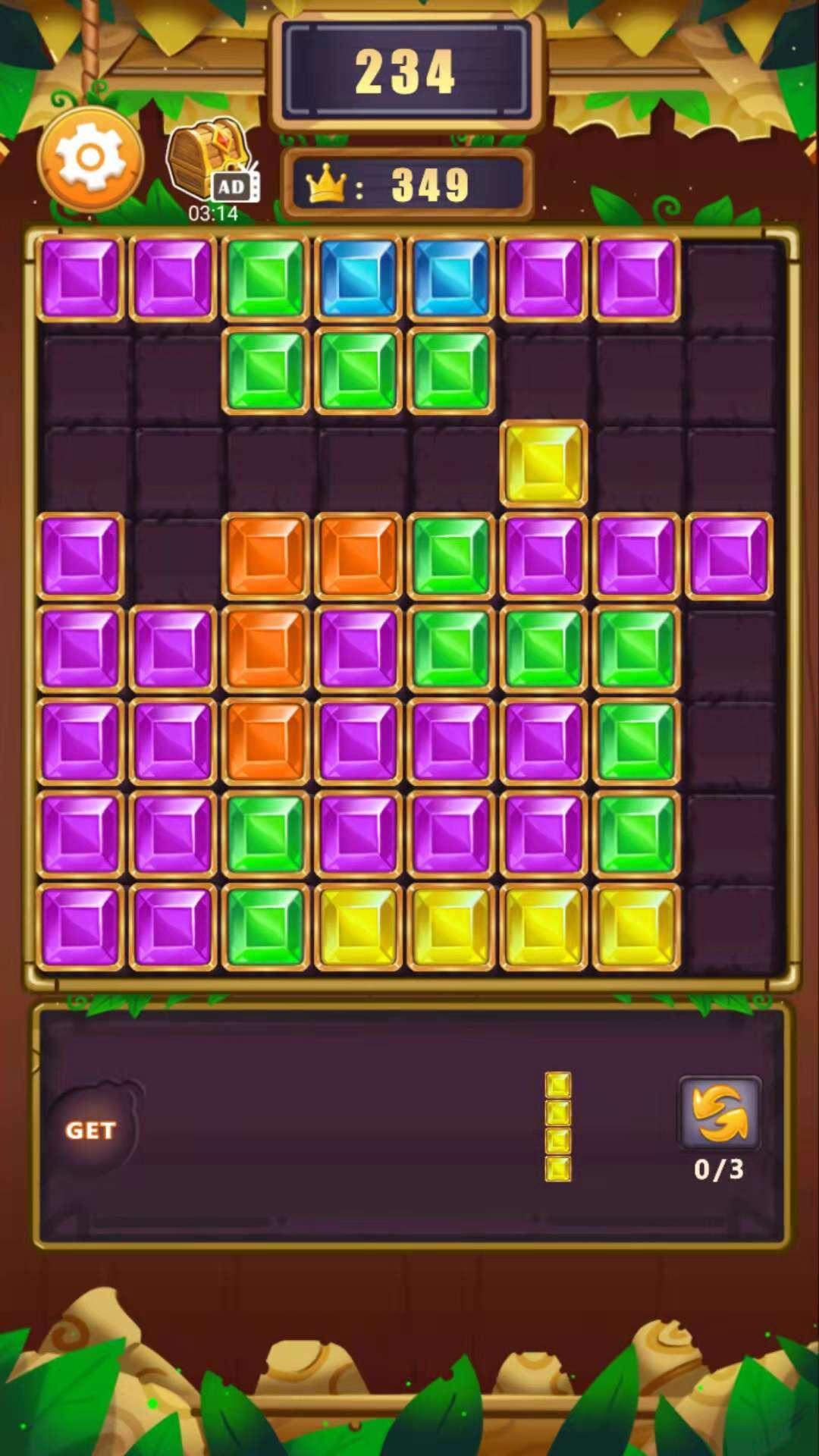 Captura de Tela do Jogo Magic Puzzle