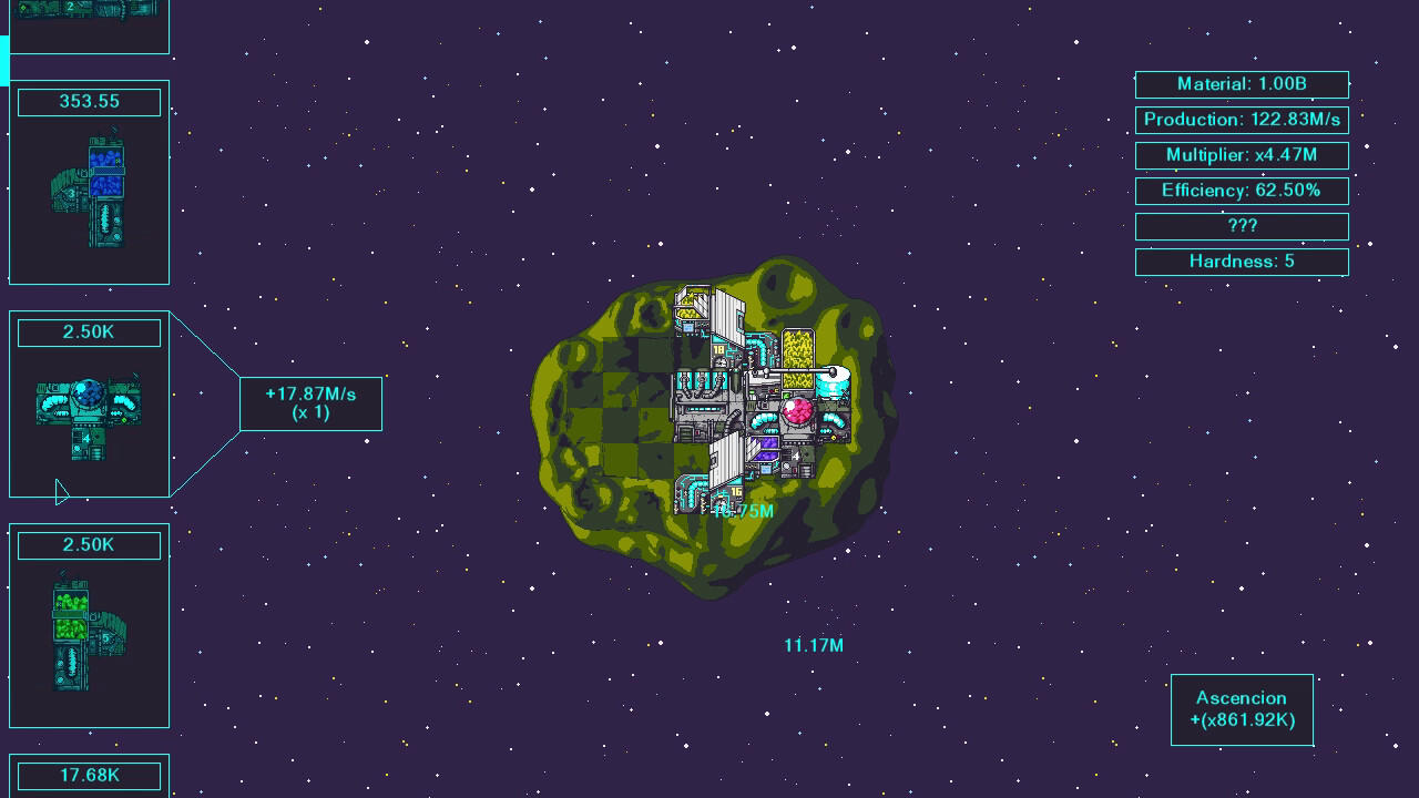 Asteroid Core ภาพหน้าจอเกม