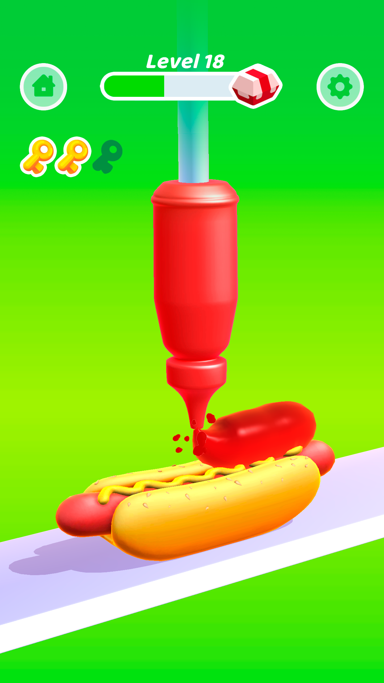 Perfect Cream: Cake Games Game Screenshot