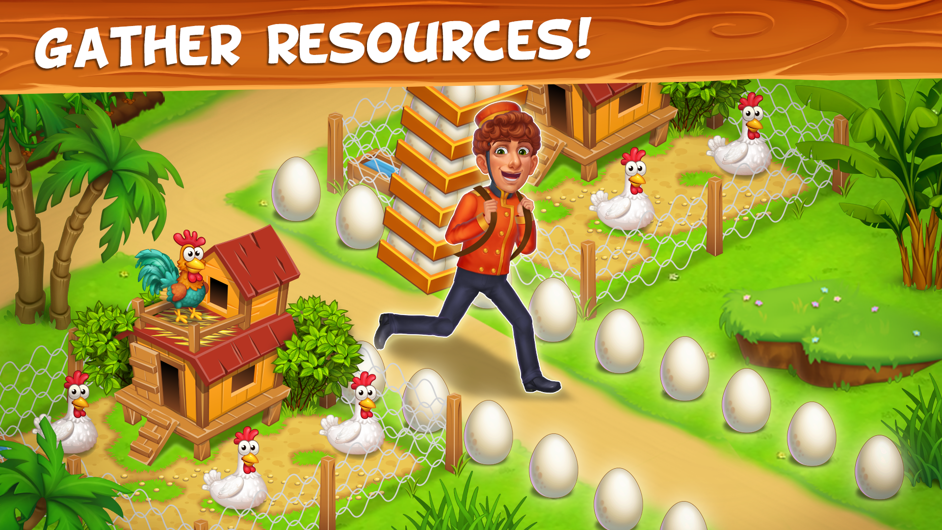 Farm Island - Journey Story 遊戲截圖