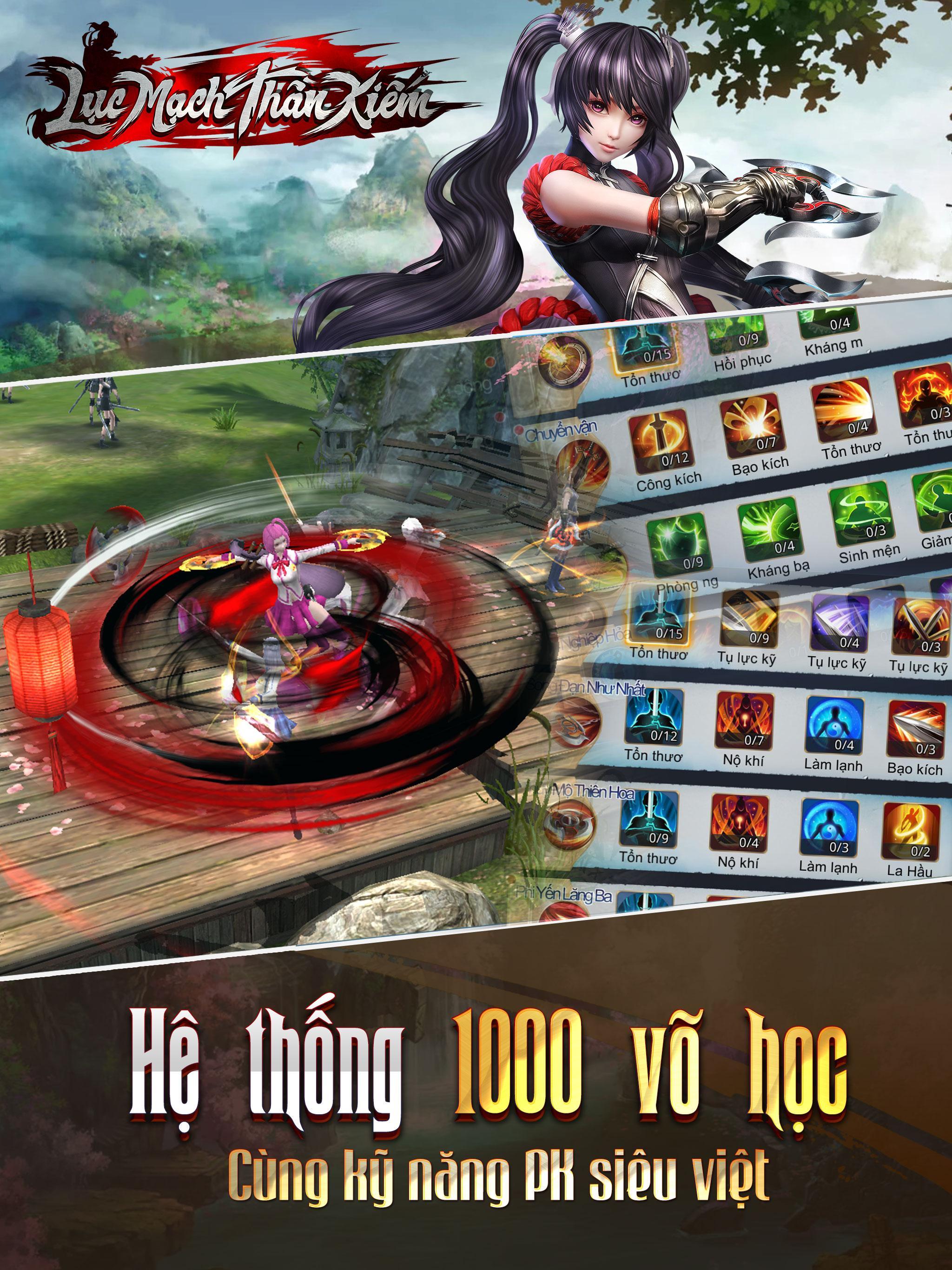 Screenshot of Lục Mạch Thần Kiếm 3D