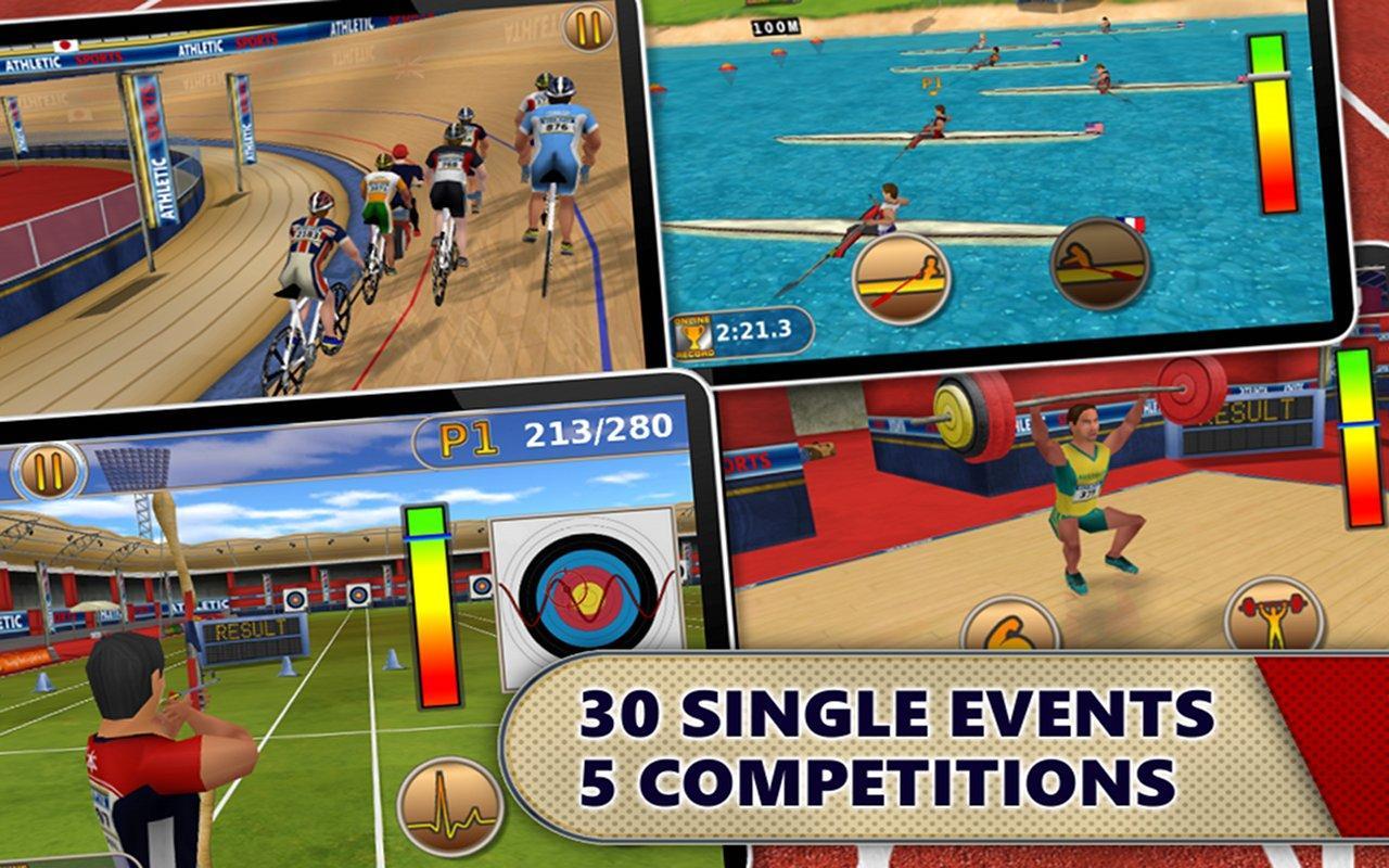 奧運會: Athletics Summer Sports Game Screenshot