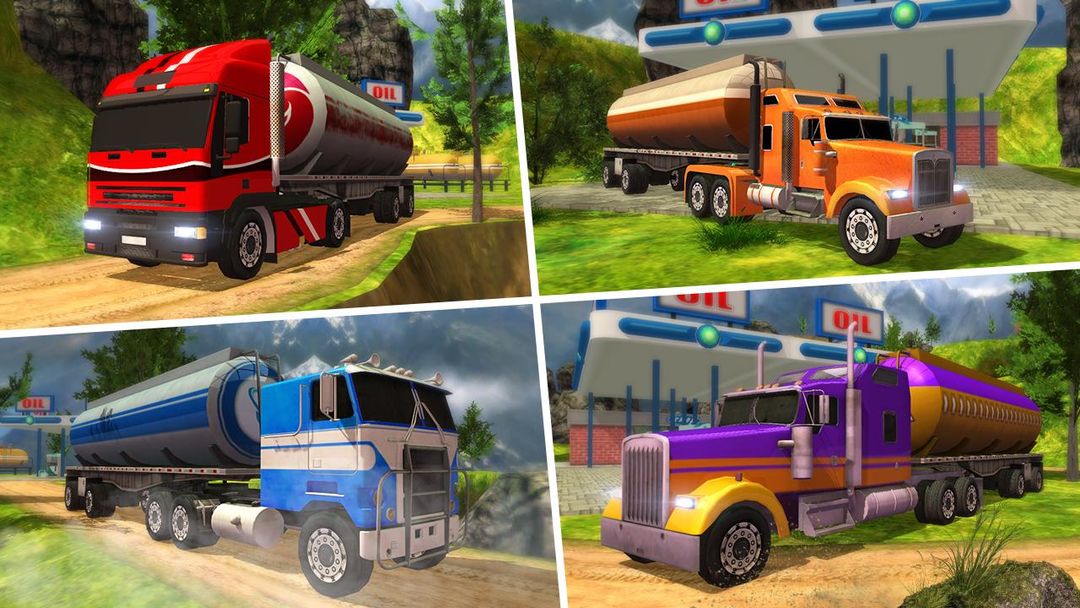 Screenshot of Uphill Oil Truck Simulator - Transporter 2018
