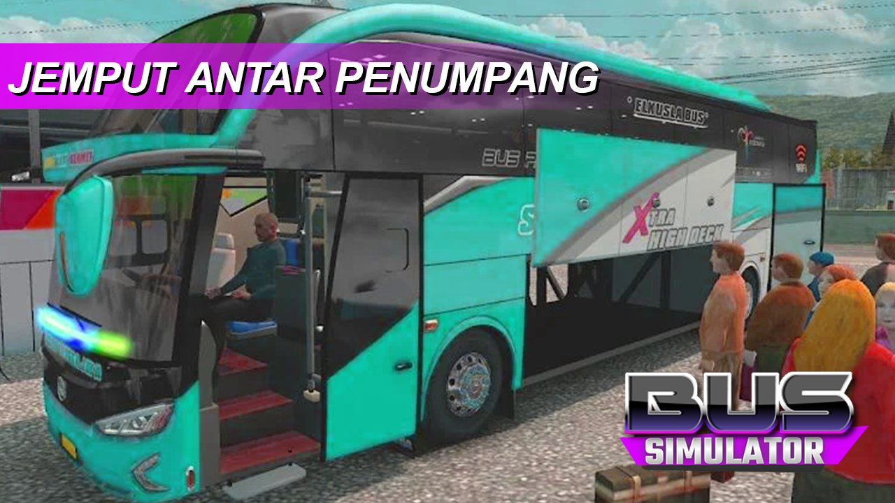 Bus Simulator 2023 Indonesia Game Screenshot