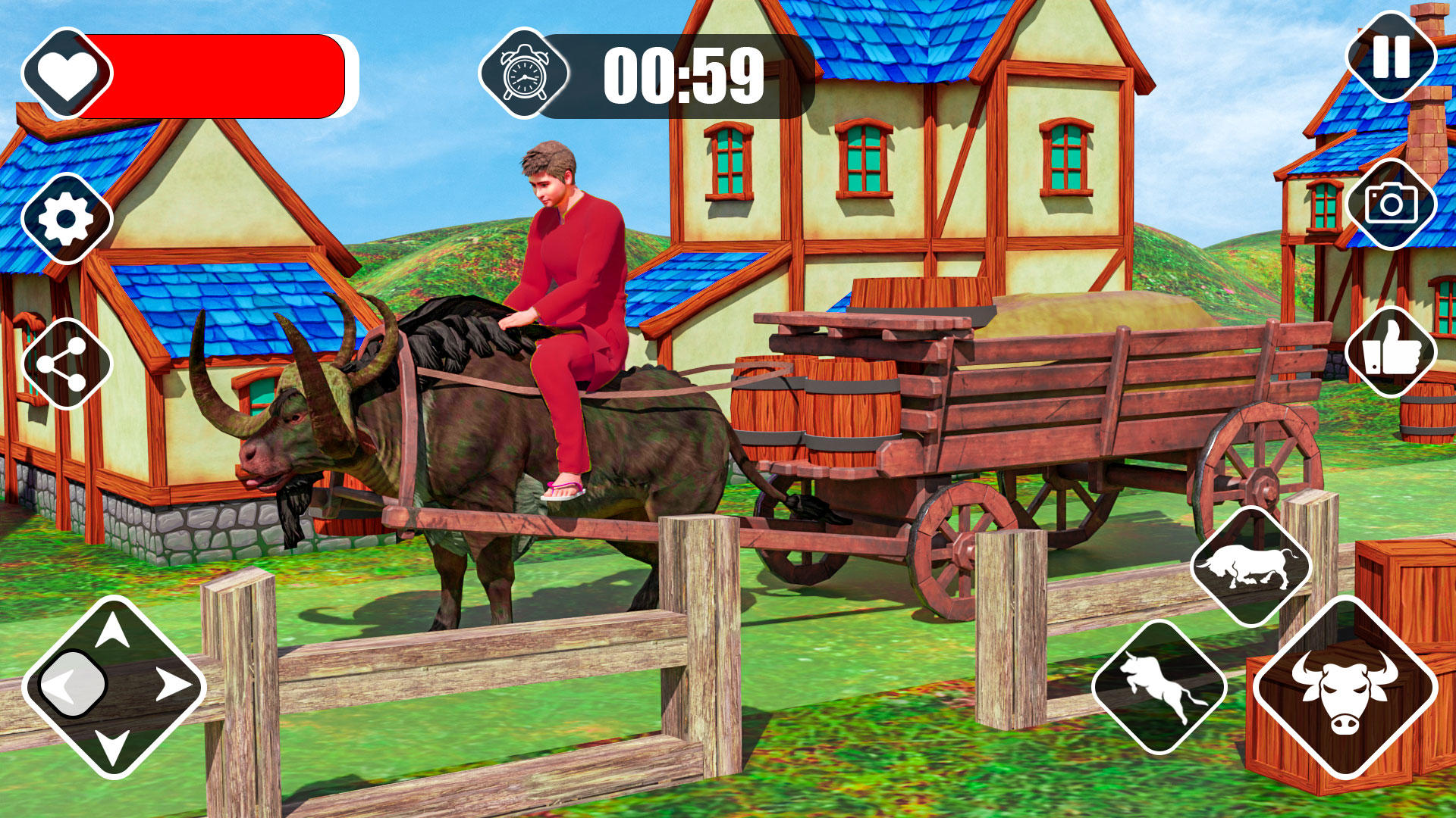 Angry Bull Rider Hunt Cow Game android iOS apk download for free-TapTap
