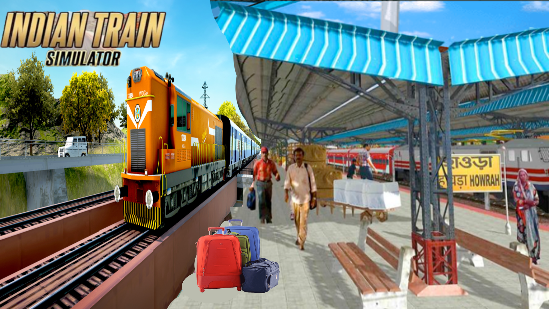 Indian Train Simulator 23 Game Screenshot