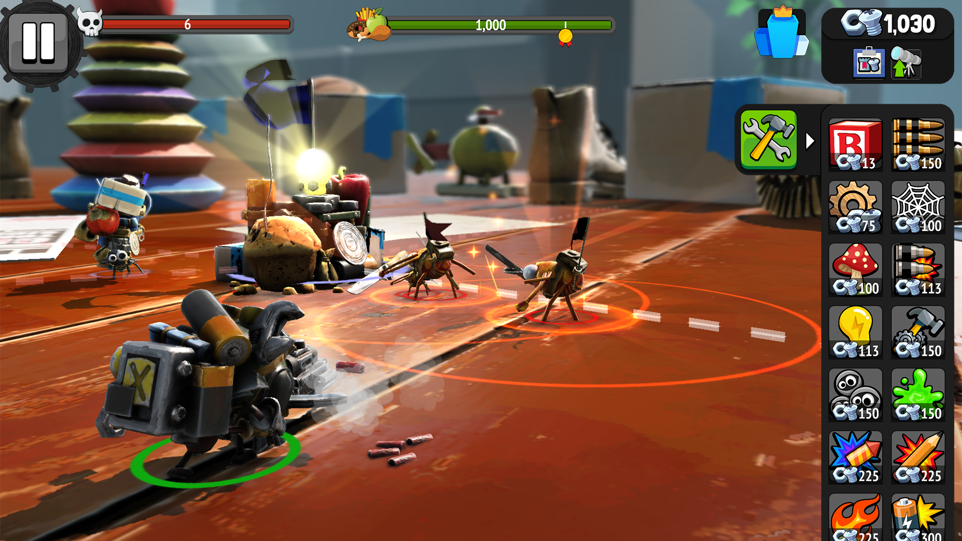 Bug Heroes: Tower Defense Game Screenshot