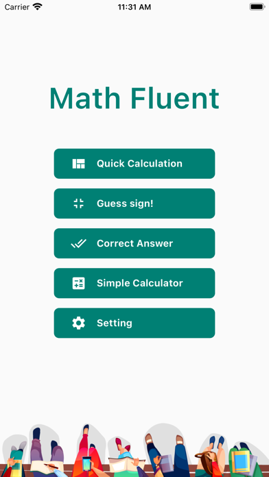 Screenshot 1 of Matematica fluente 