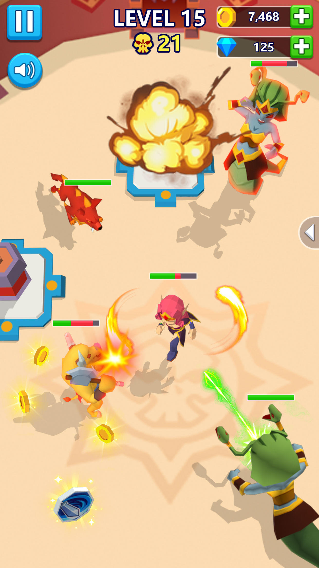 Spin Sword-One Kill Game Screenshot