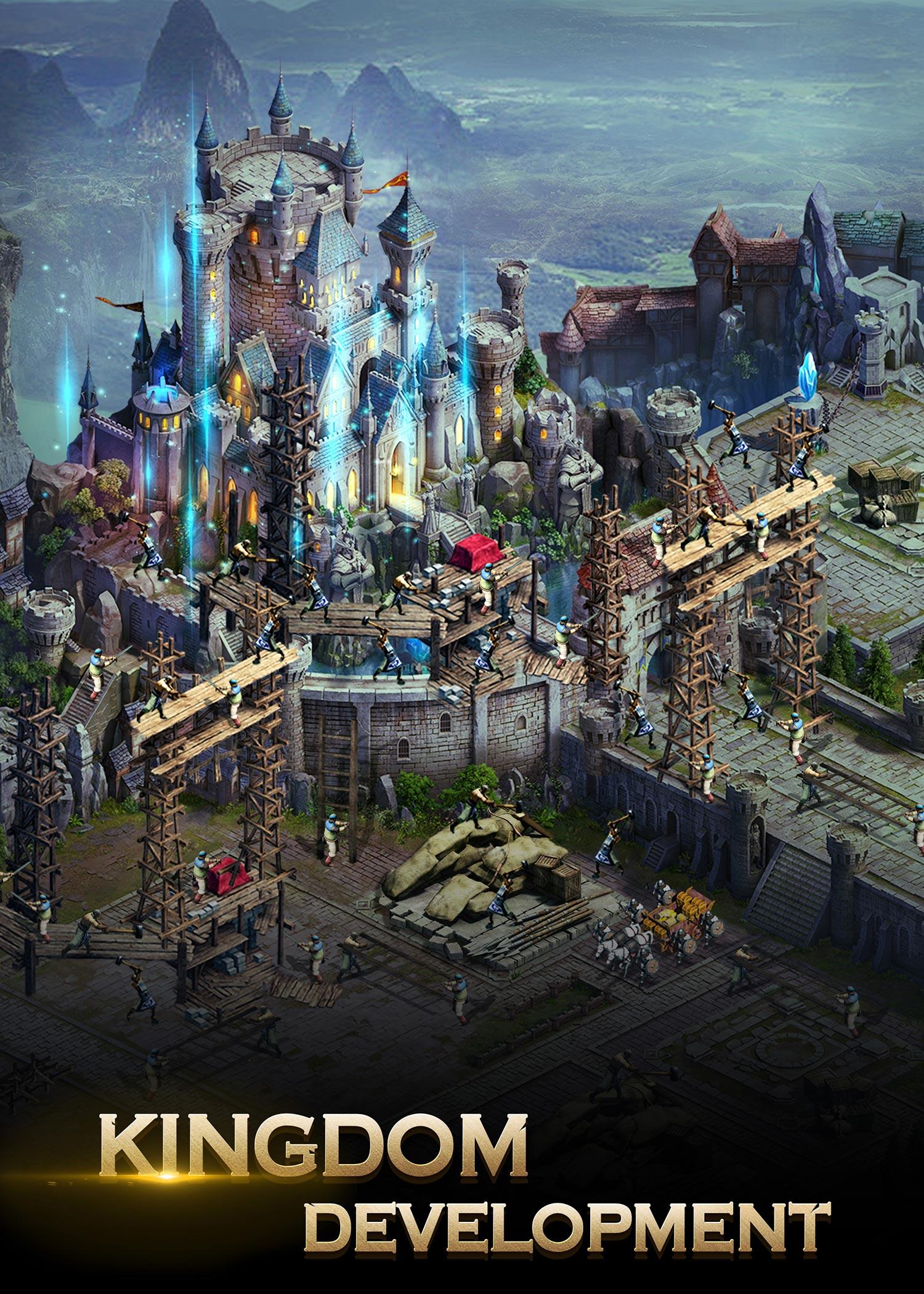 王権争覇：天空の戦い ゲームのスクリーンショット