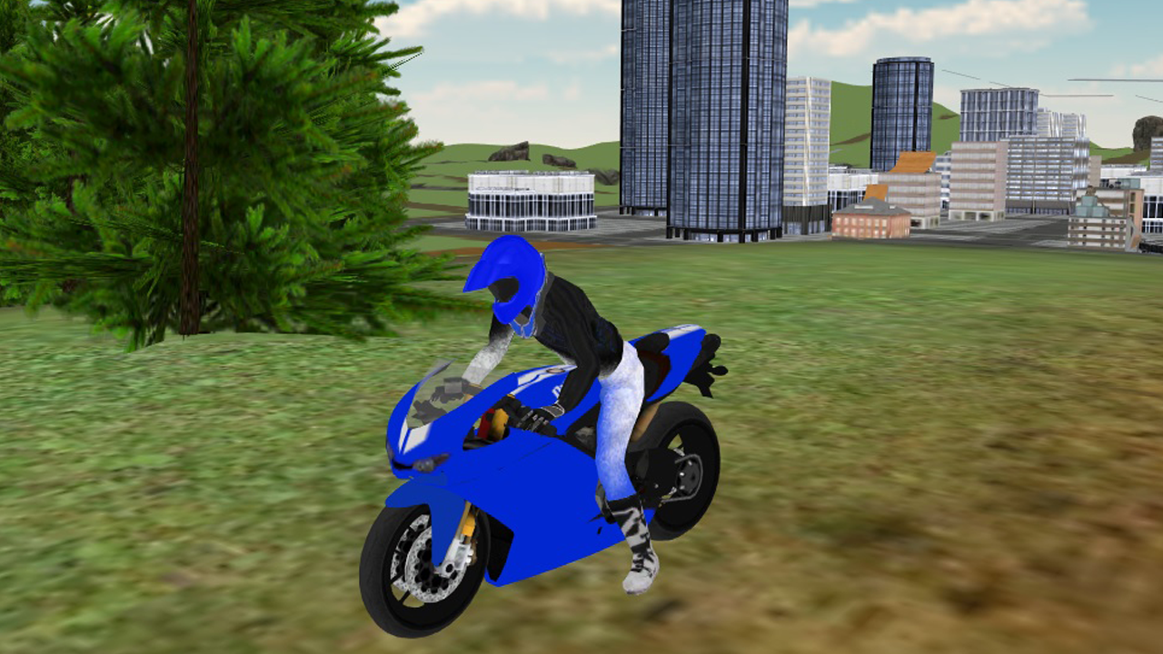 Cuplikan Layar Game Extreme Motorbike Jump 3D