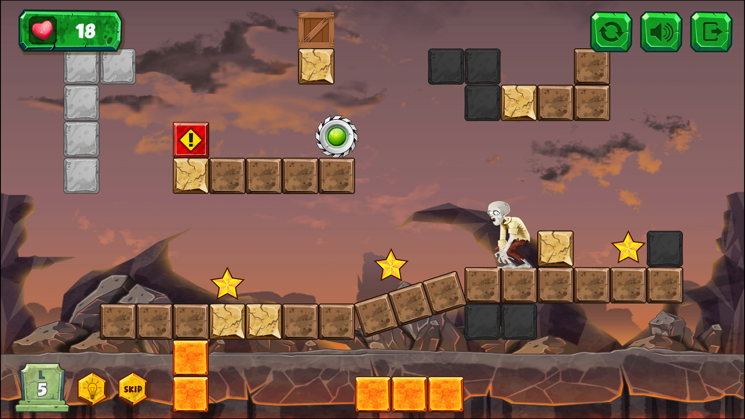Zombies Hunter: Puzzle Game ภาพหน้าจอเกม