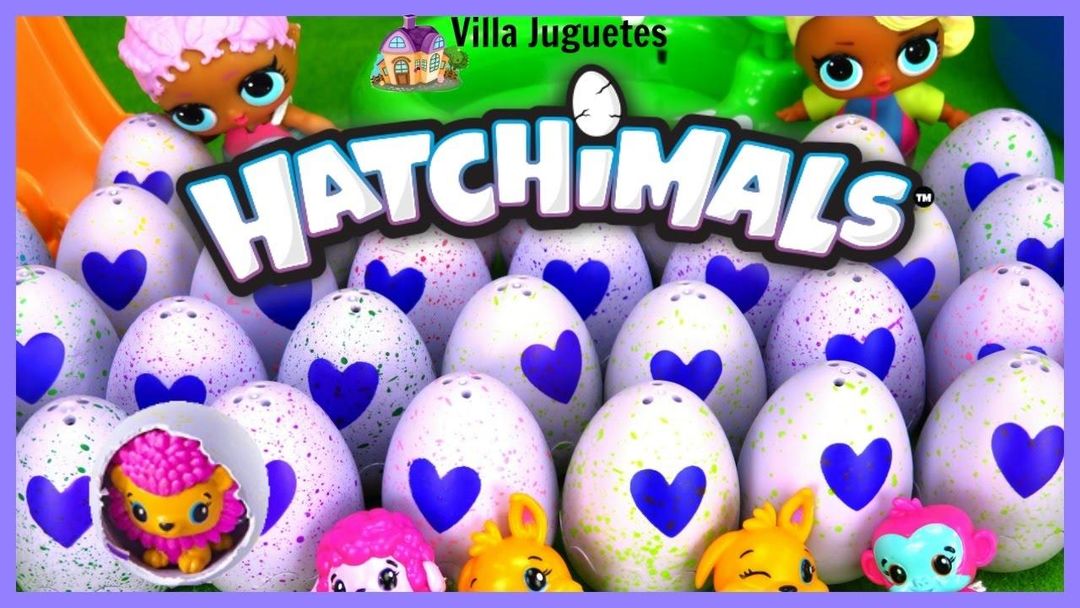 Screenshot of Hatchimals surprise eggs