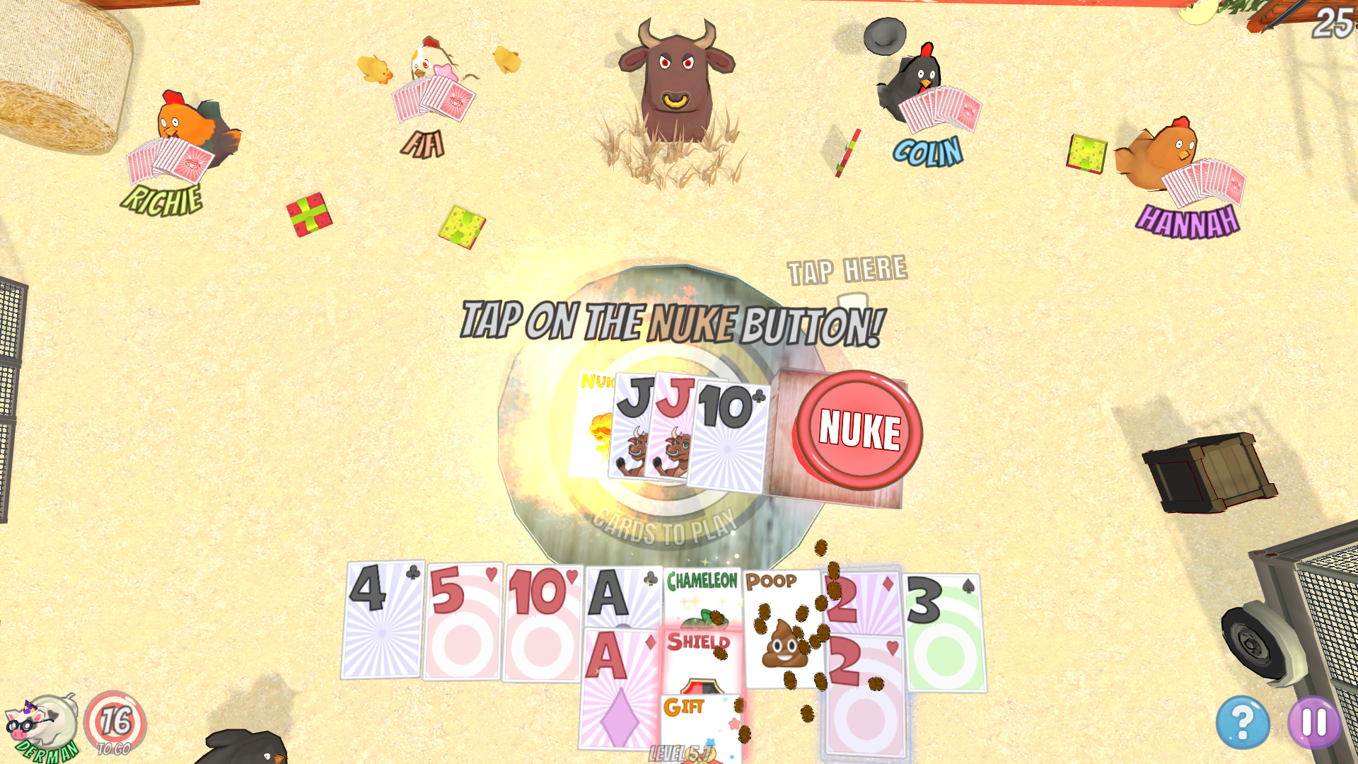 Screenshot of BULLCRAP!