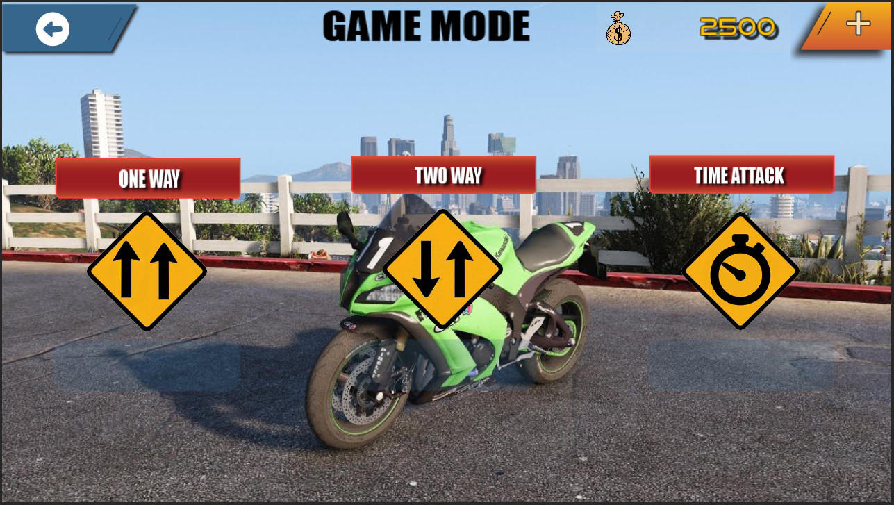 Kawasaki Ninja H2R 3D Games遊戲截圖