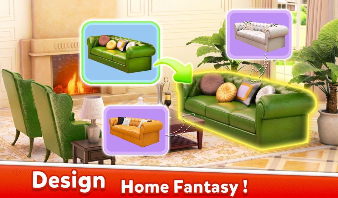 Home Fantasy - Home Design 게임 스크린 샷
