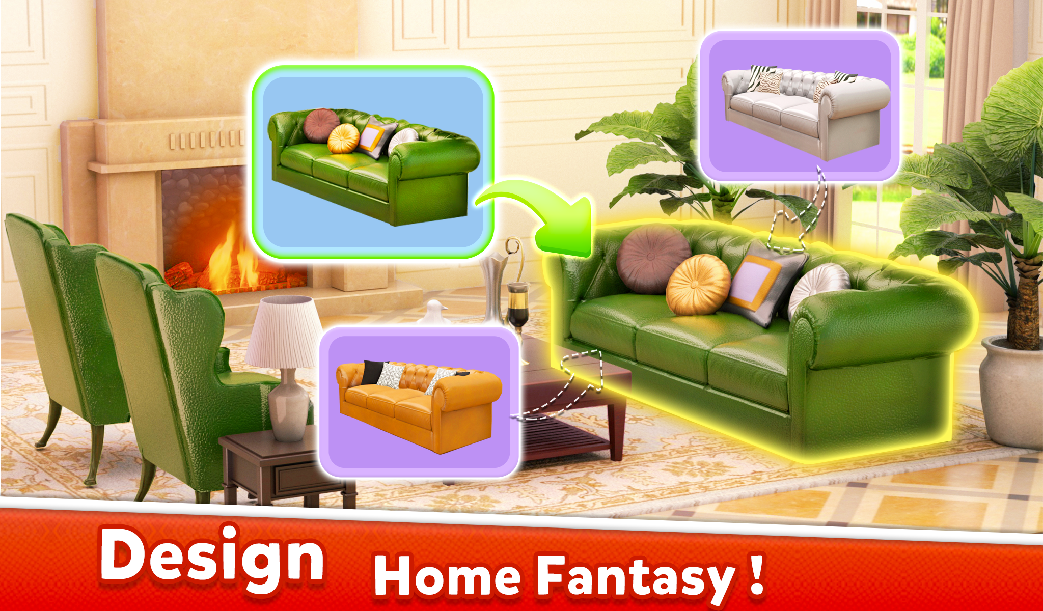Home Fantasy - Home Design Game Screenshot