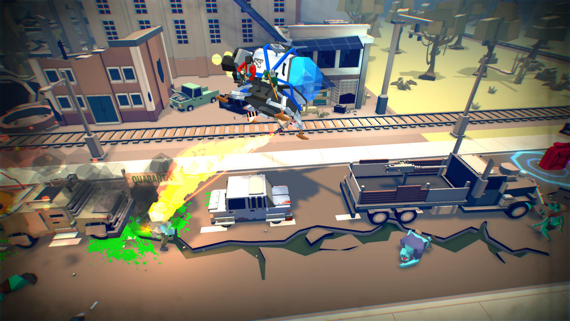 Dustoff Z Game Screenshot
