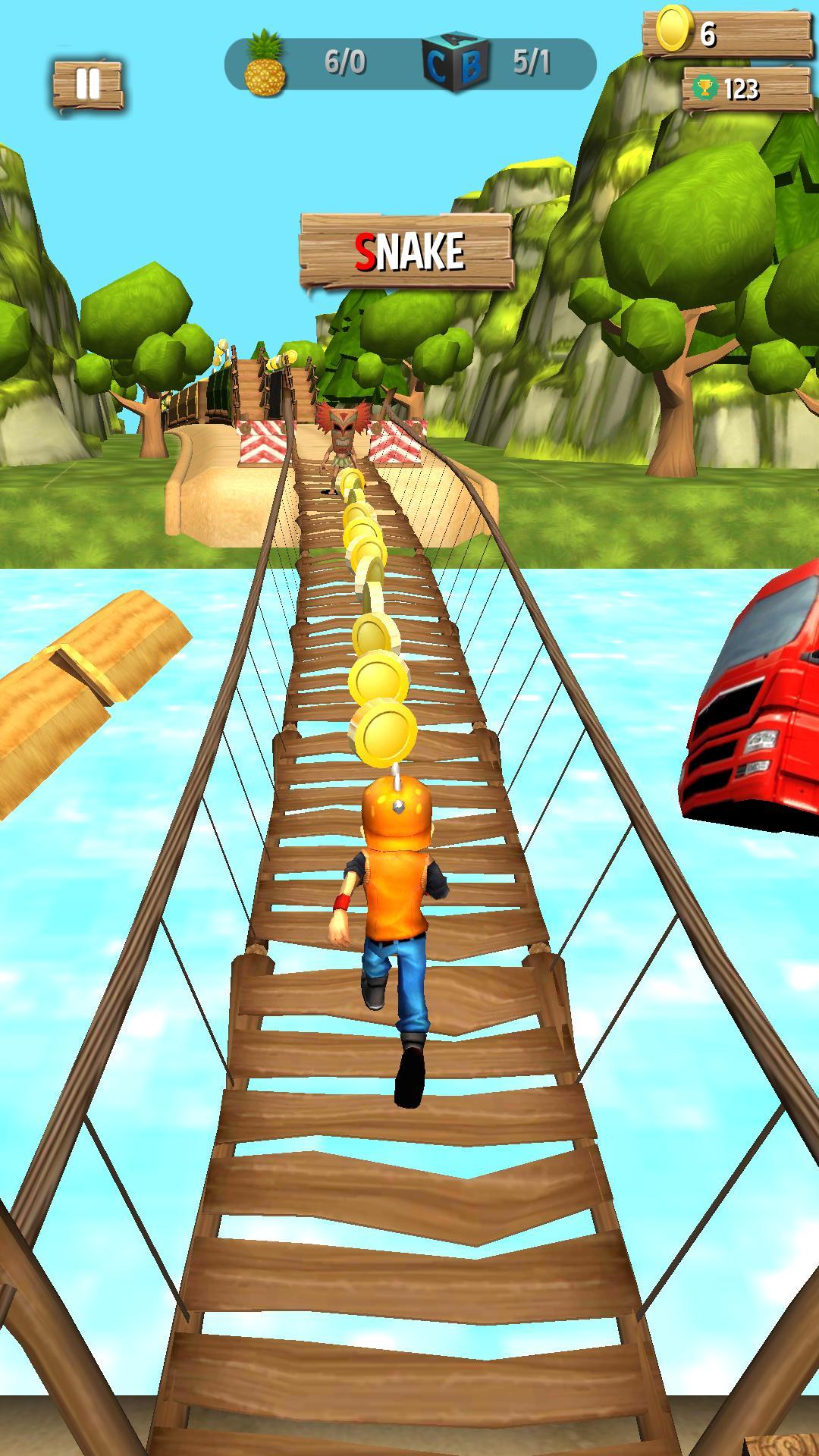 Boboiboy Escape Runner Game Screenshot