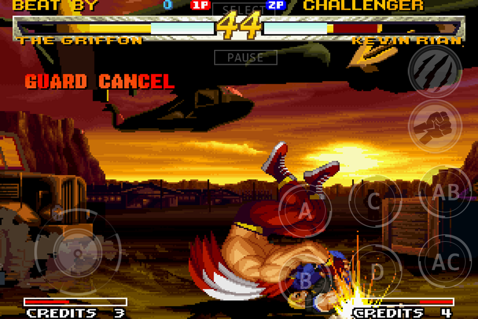 GAROU: MARK OF THE WOLVES Game Screenshot