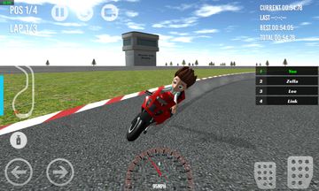 Cuplikan Layar Game Paw Ryder Moto Racing 3D - paw racing patrol games