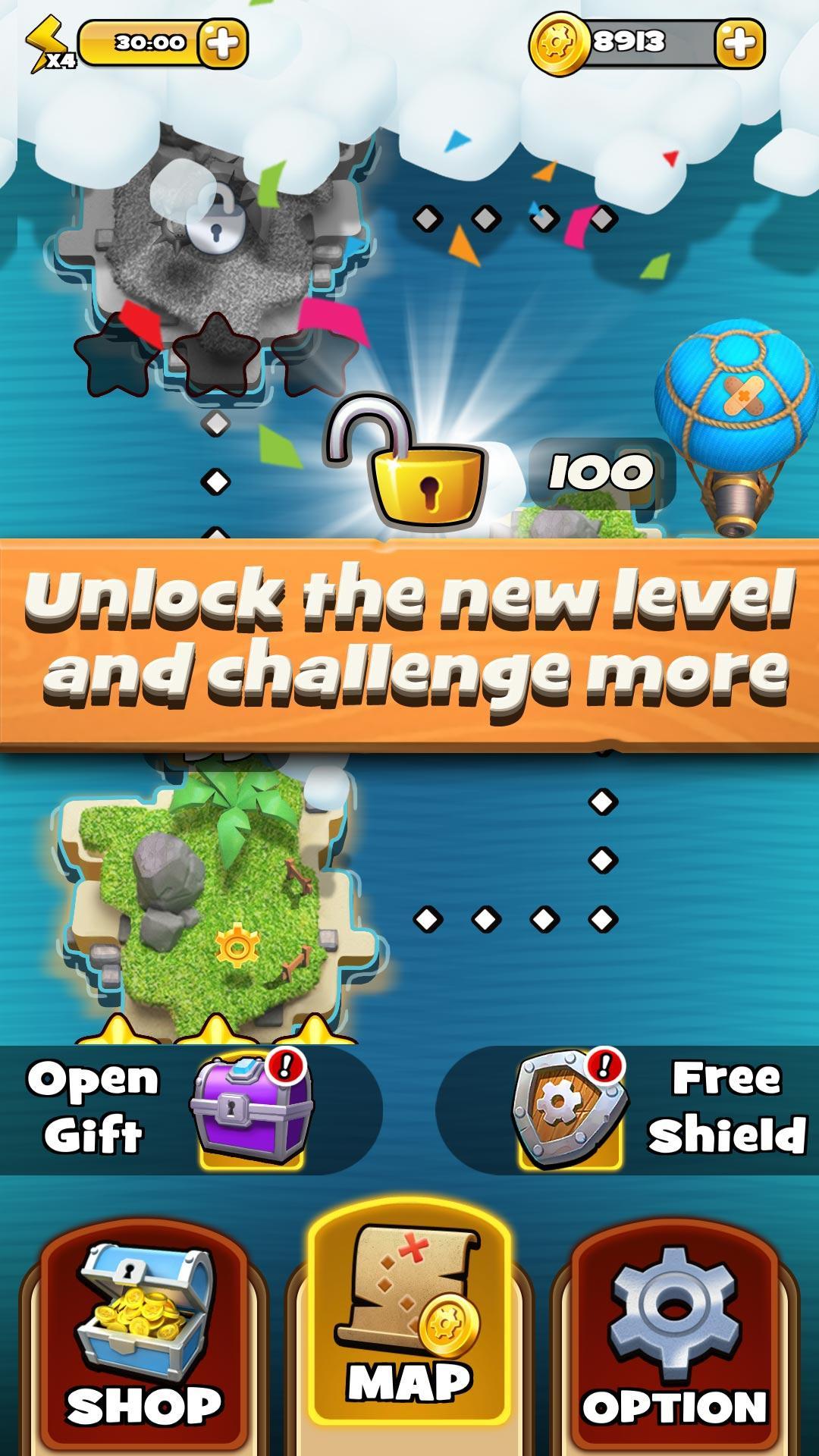 Crashing Escape Game Screenshot