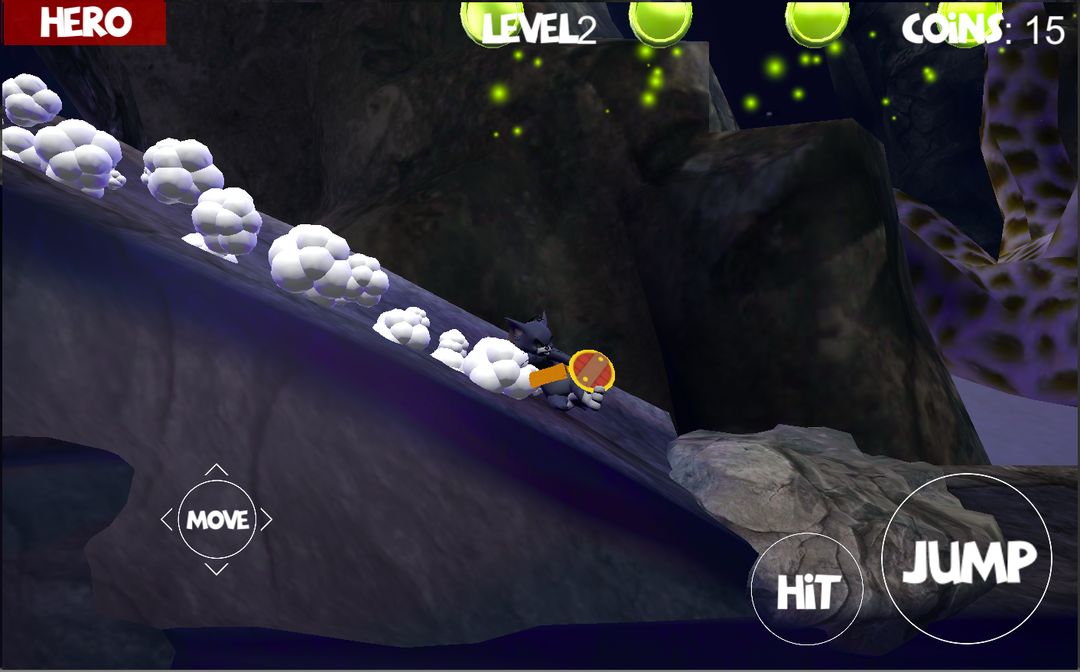 Screenshot of Tom 3D World Adventure Games ; Modern Platformer
