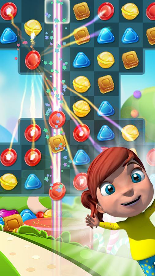Screenshot of Gummy Candy - Match 3 Game