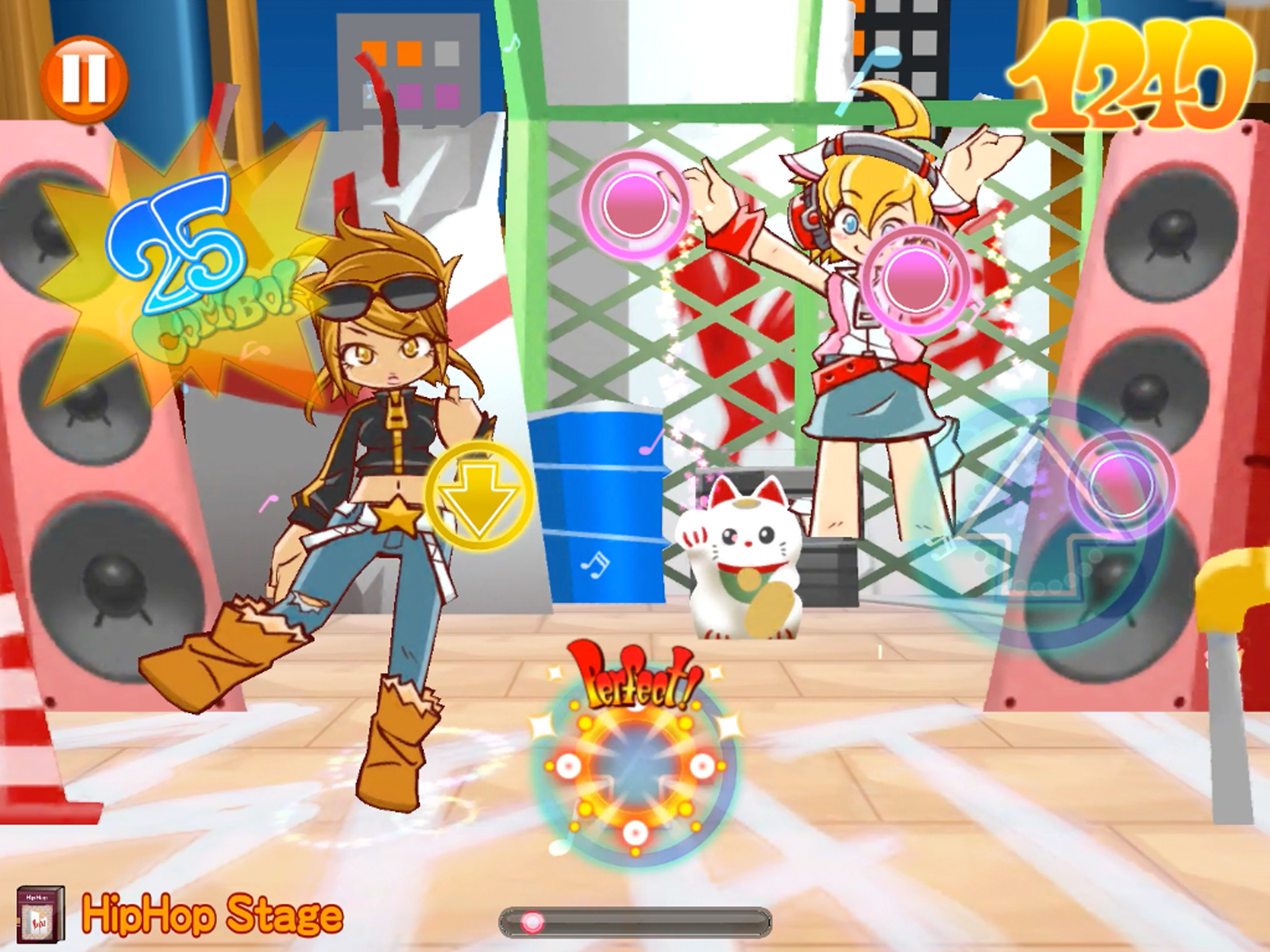 Flick Beat ภาพหน้าจอเกม