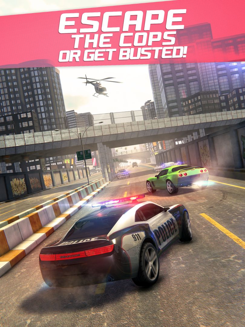 Highway Getaway: Police Chase screenshot game