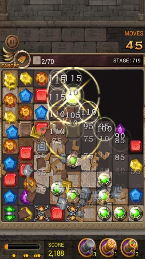 Jewels Temple screenshot game
