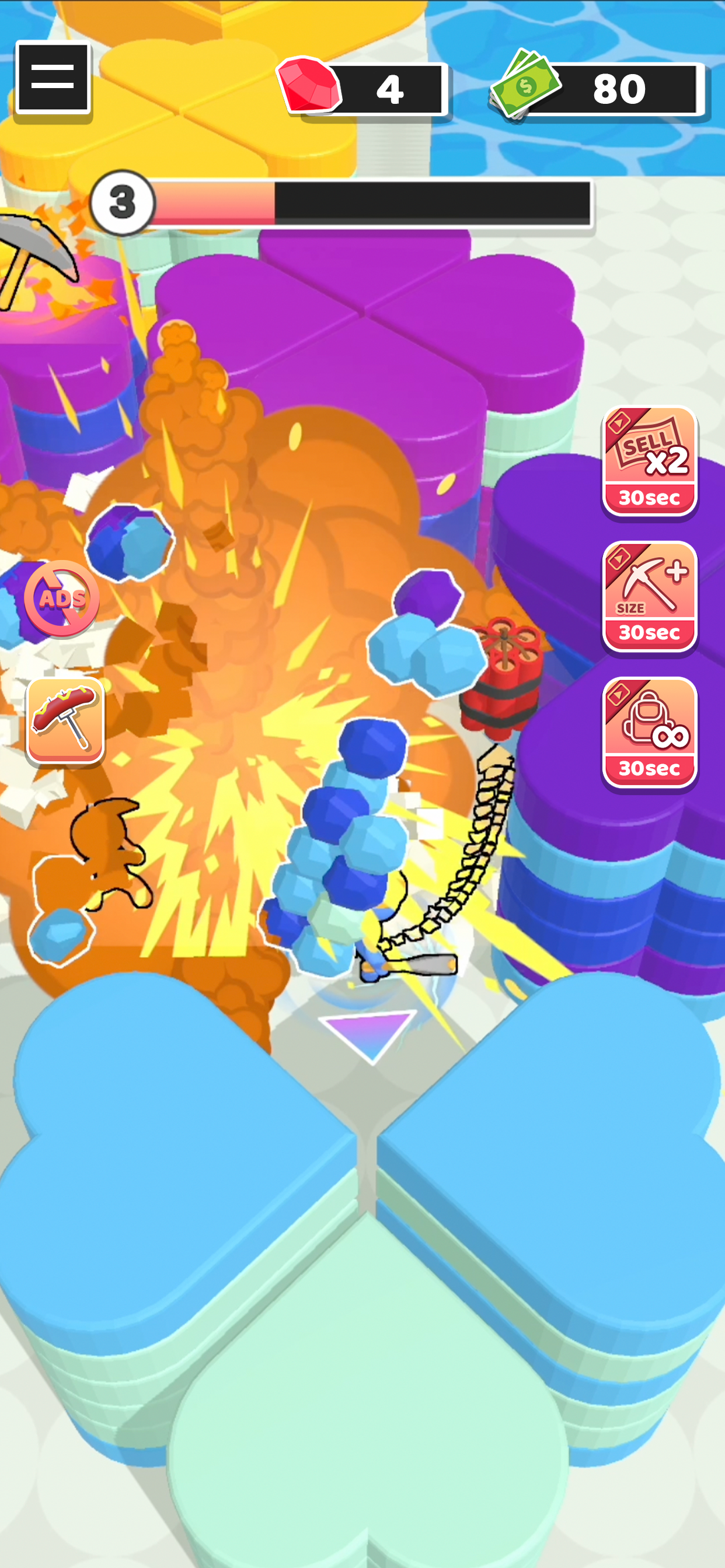 Screenshot of Mining Master - Adventure Game