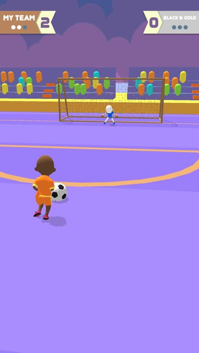 Risky Goal screenshot game