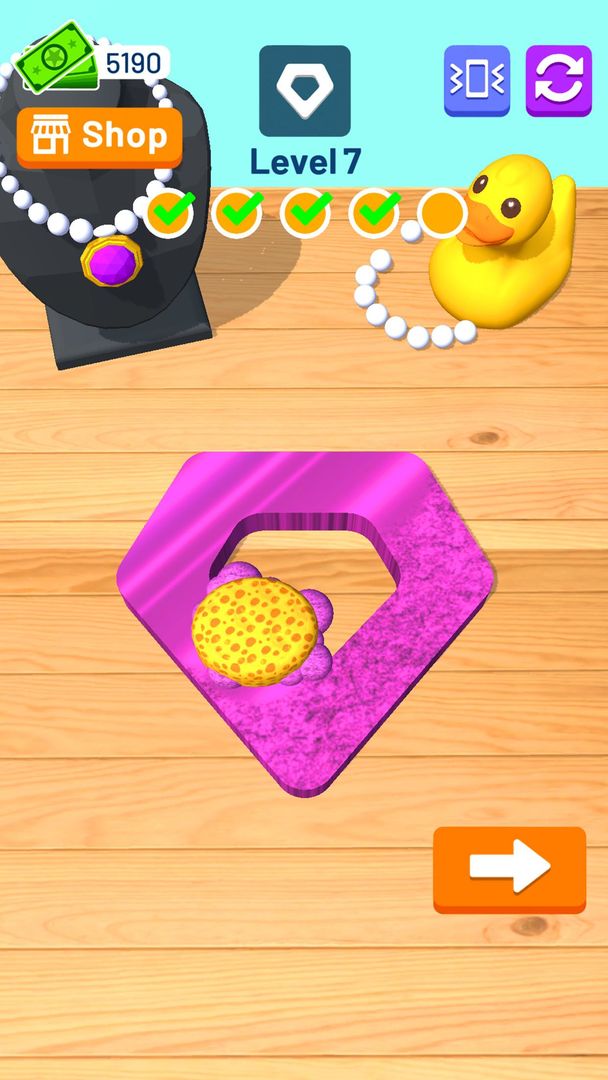 Jewel Shop 3D 게임 스크린 샷