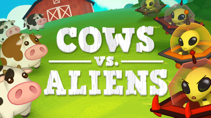Cows vs Aliens ภาพหน้าจอเกม