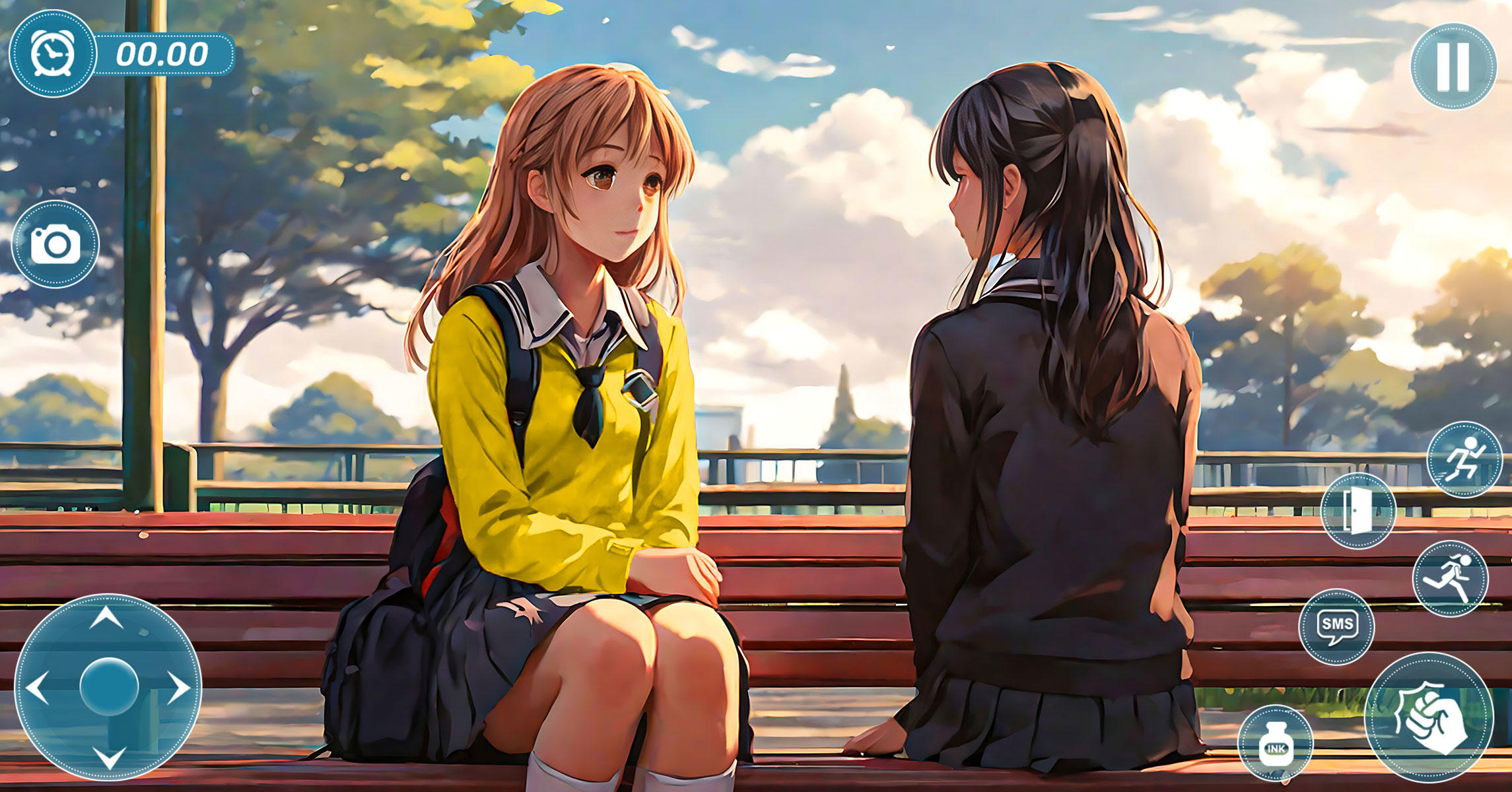 Screenshot of School Simulator Anime Girl 3D