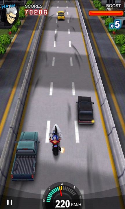 Screenshot 1 of Racing Moto 1.2.20