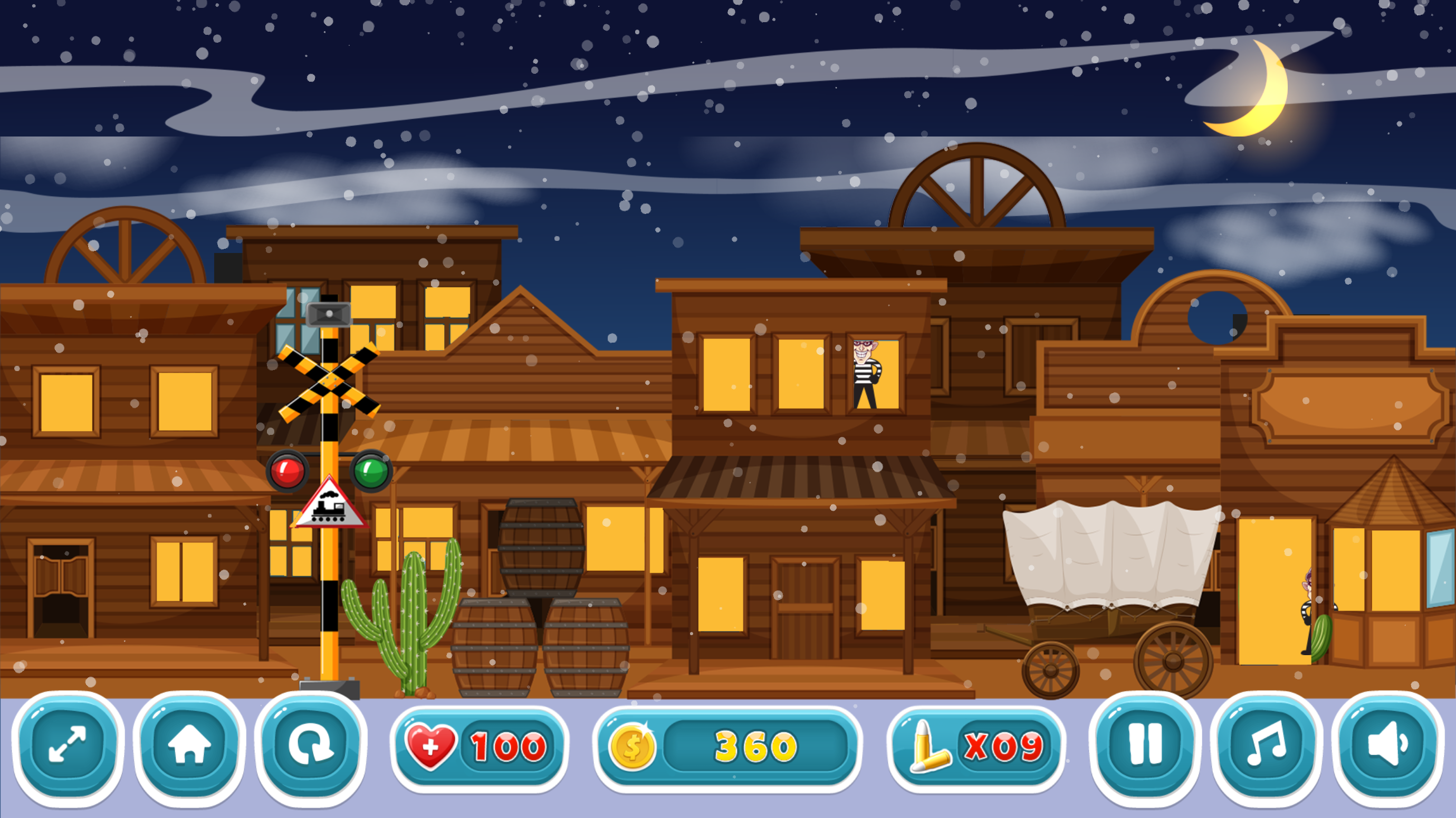 Sniper Shooting Robbers 게임 스크린샷