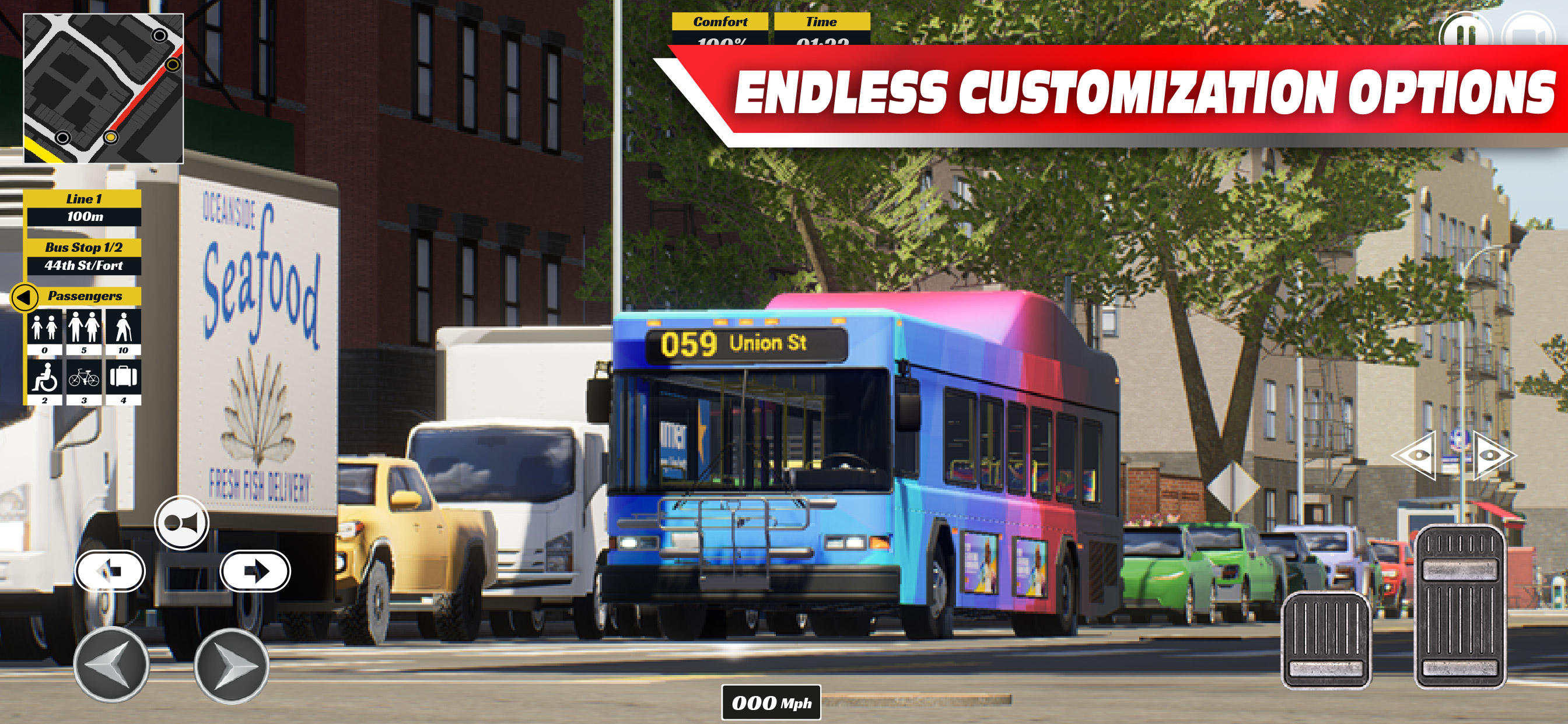 BUS Simulator PRO Urban Rivals Game Screenshot