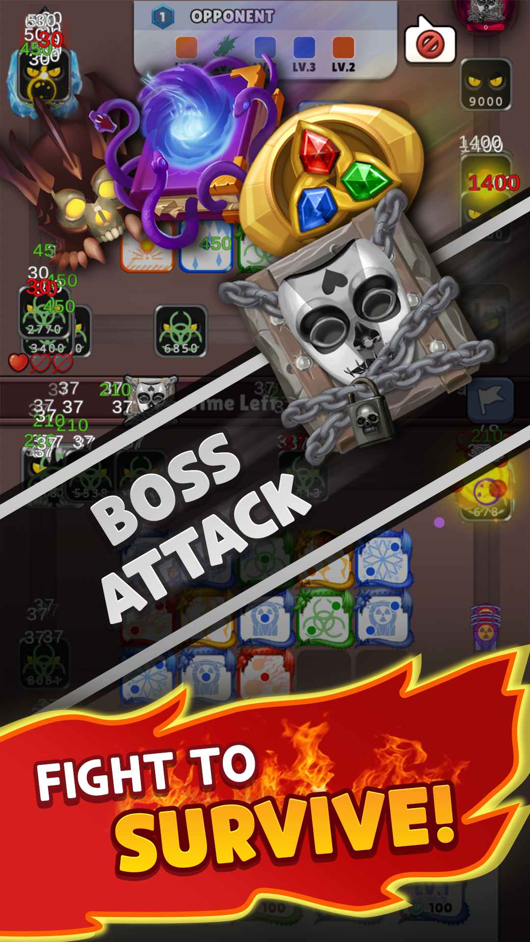 Screenshot of Dice Defense : Random Battle Arena