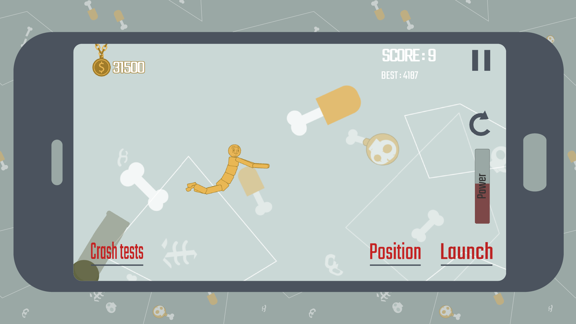 Stickman Destruction: Dismounting Game Screenshot